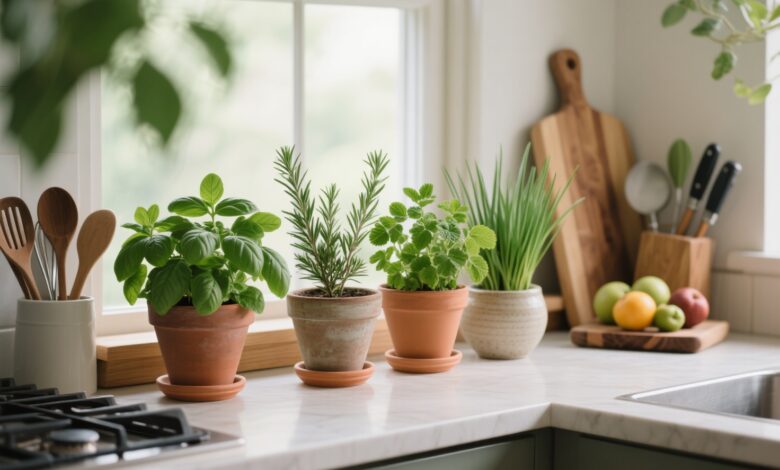 Ervas e temperos para cultivar na cozinha