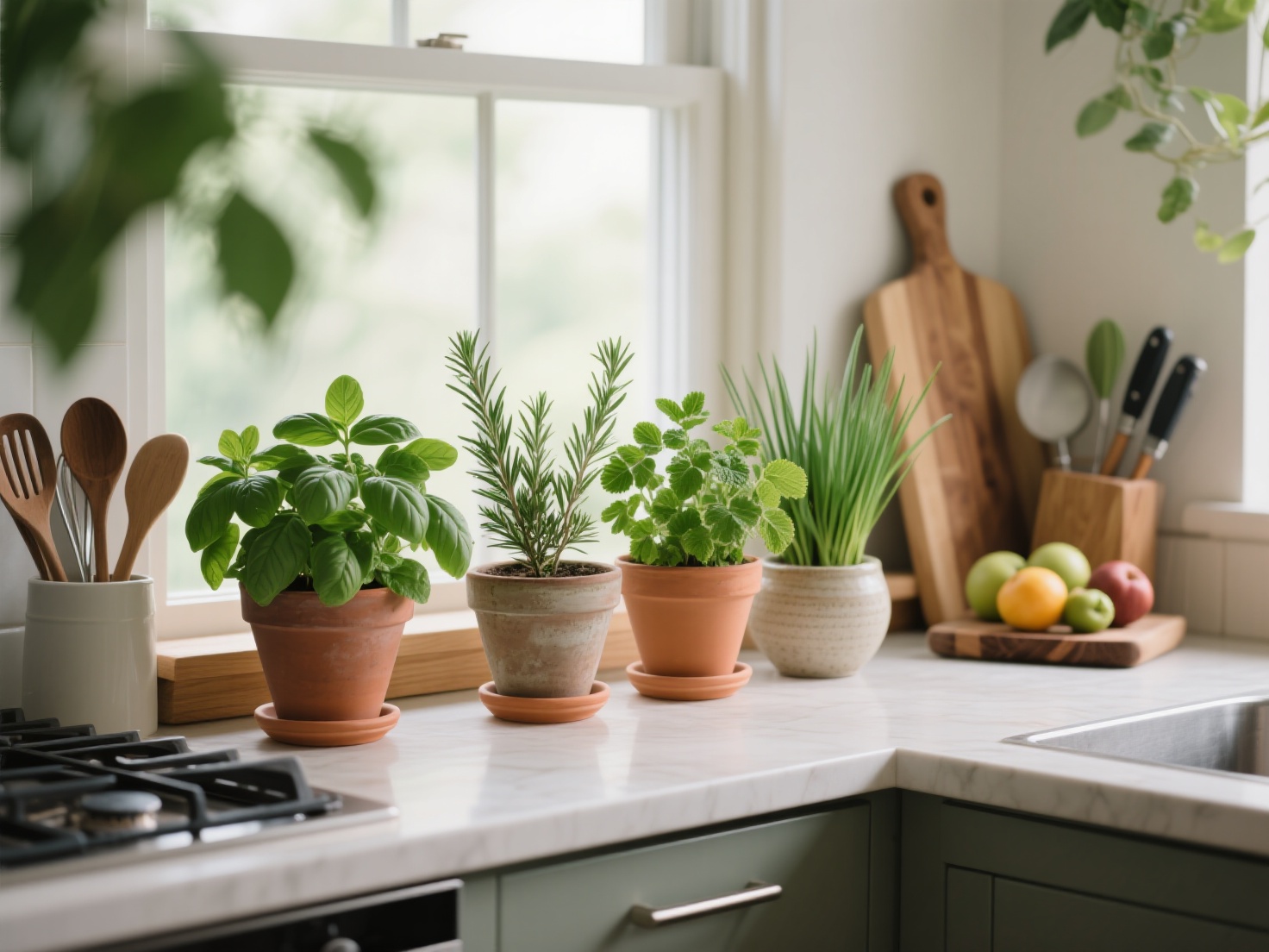 Ervas e temperos para cultivar na cozinha