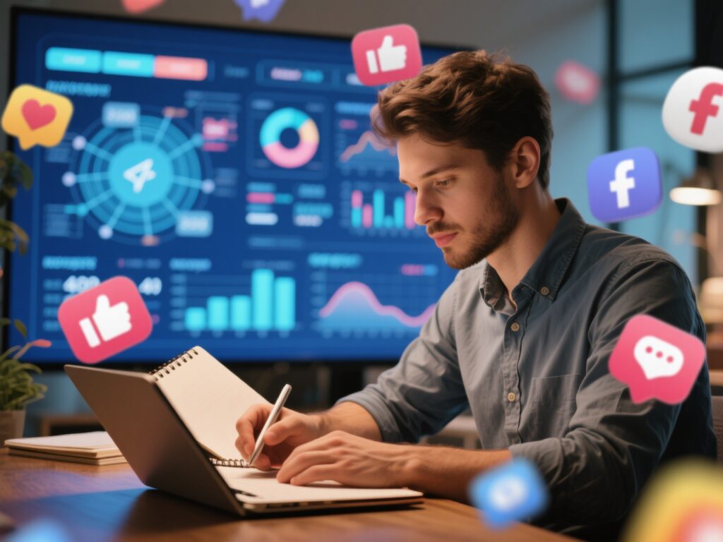 Criação de Conteúdo e Gestão de Redes Sociais