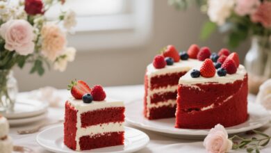 bolo red velvet tradicional