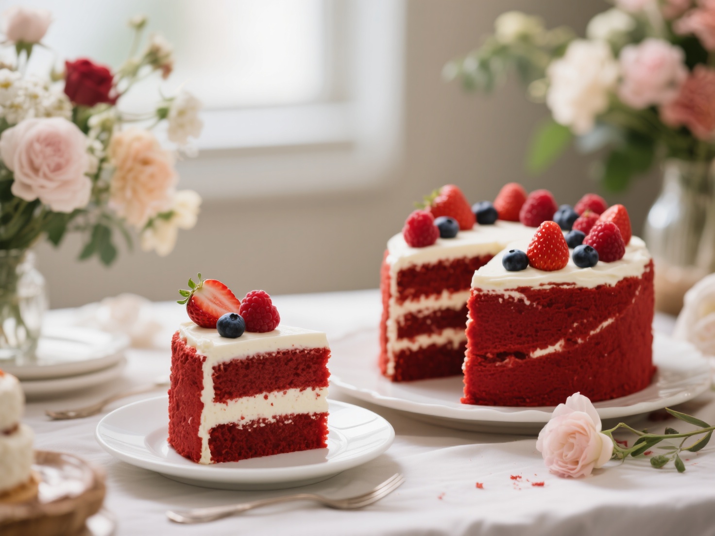 bolo red velvet tradicional