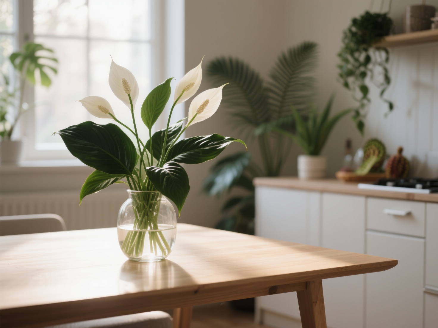 lírio-da-paz é a planta perfeita