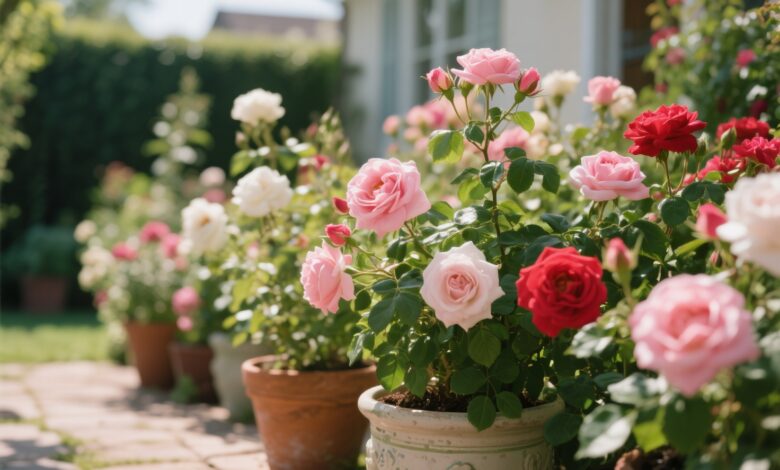 Cultivar rosas em casa