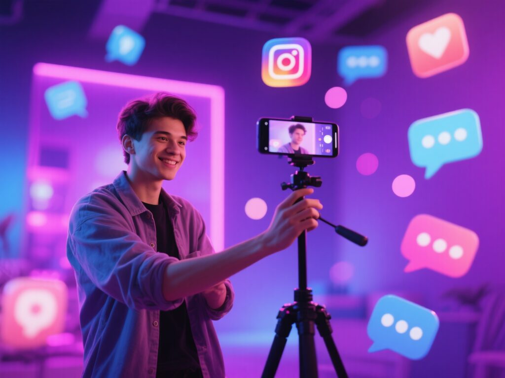 Dicas para crescer no Instagram e TikTok