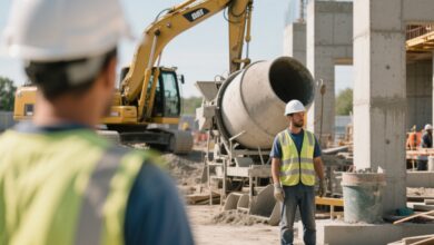 Empregos na construção civil