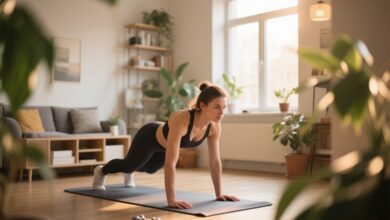 Dicas para treinar em casa sem equipamentos