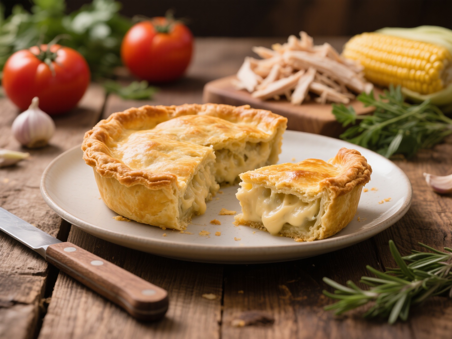 Receita de Torta de Frango de Liquidificador