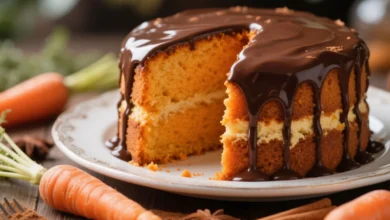 Receita de bolo de cenoura fofinho com cobertura de chocolate