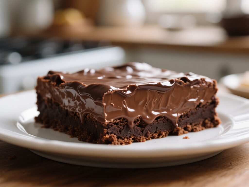 Receita de Brownie Cremoso