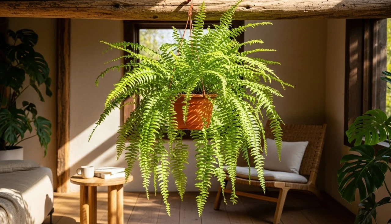 Cultivar Samambaia de forma simples