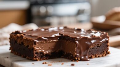 Receita de Brownie Cremoso