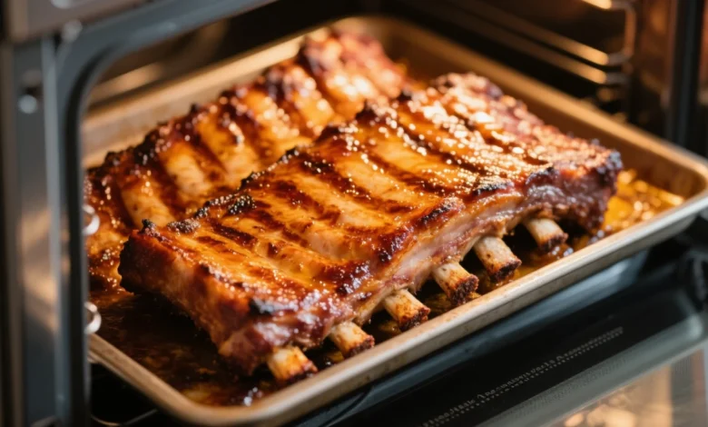 Receita Costelinha de Porco Caramelizada no Forno Suculenta