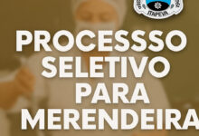 Processo seletivo de Merendeira na Creche